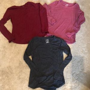 Bundle of 3 Sonoma The Everyday Tee Size XS